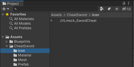 mocked icon