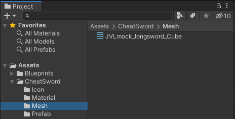 mocked mesh