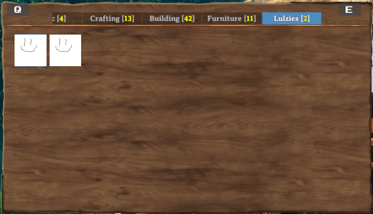 Custom Vanilla Categories