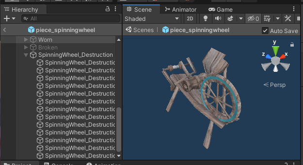 Kitbash Spinning Wheel Exploded New Mats