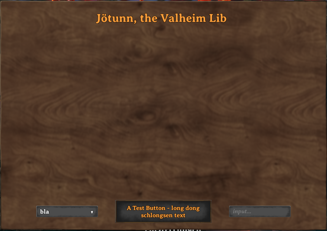 Test Panel Example